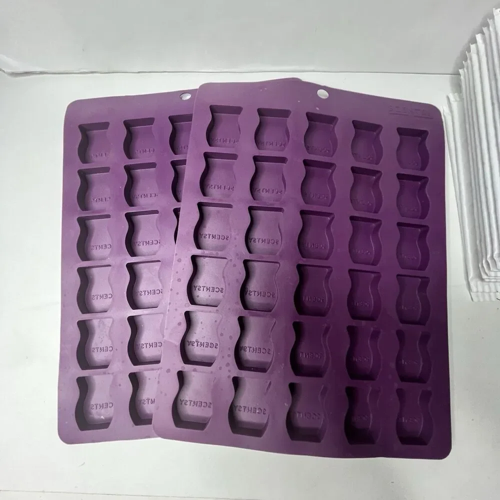 Scentsy Starter Kit Silcone Wax Molds  Shipping Supplies Koozies LOT